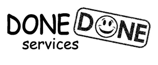 DONE DONE SERVICES logo