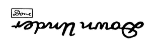 DONE DOWN UNDER logo