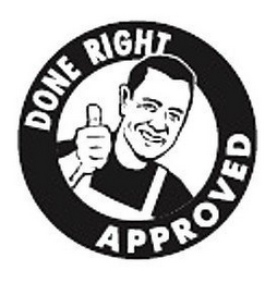 DONE RIGHT APPROVED logo