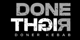 DONE RIGHT DONER KEBAB logo