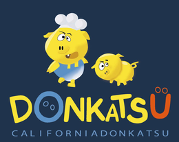 DONKATSÜ CALIFORNIADONKATSU logo