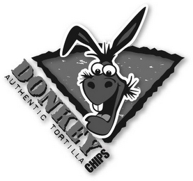 DONKEY AUTHENTIC TORTILLA CHIPS logo