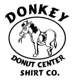 DONKEY DONUT CENTER SHIRT CO. logo