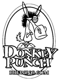 DONKEY PUNCH BREWING.COM logo