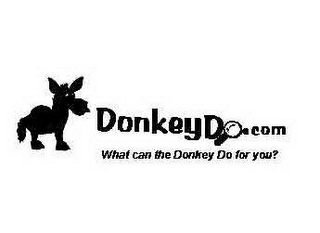 DONKEYDO.COM WHAT CAN THE DONKEY DO FOR YOU? logo