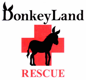 DONKEYLAND RESCUE logo