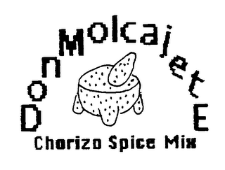 DONMOLCAJETE CHORIZO SPICE MIX logo