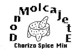 DONMOLCALETE CHORIZO SPICE MIX logo