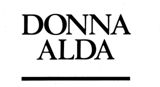 DONNA ALDA logo