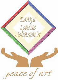 DONNA LOUISE JOHNSON'S PEACE OF ART logo