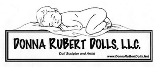 DONNA RUBERT DOLLS, L.L.C. DOLL SCULPTOR AND ARTIST WWW.DONNARUBERTDOLLS.NET logo