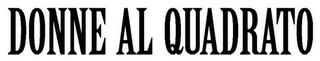 DONNE AL QUADRATO logo