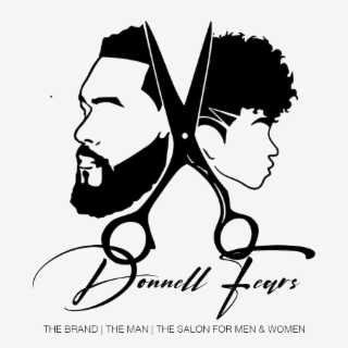 DONNELL FEARS THE BRAND | THE MAN | THE SALON FOR MEN & WOMEN logo