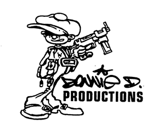 DONNIE D. PRODUCTIONS logo