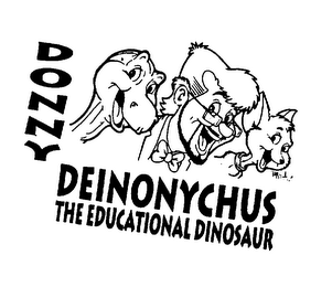 DONNY DEINONYCHUS THE EDUCATIONAL DINOSAUR logo