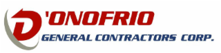 D'ONOFRIO GENERAL CONTRACTORS CORP. logo