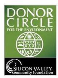 DONOR CIRCLE FOR THE ENVIRONMENT SILICON VALLEY COMMUNITY FOUNDATION logo