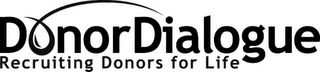 DONOR DIALOGUE RECRUITING DONORS FOR LIFE logo