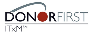 DONORFIRST ITXMSM logo