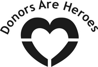 DONORS ARE HEROES logo