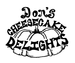 DON'S CHEESECAKE DELIGHTS logo