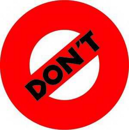 DON'T logo