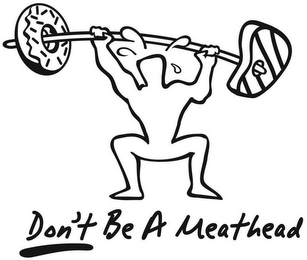 DON'T BE A MEATHEAD logo