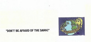 "DON'T BE AFRAID OF THE DARK" logo