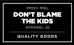 DON'T BLAME THE KIDS logo