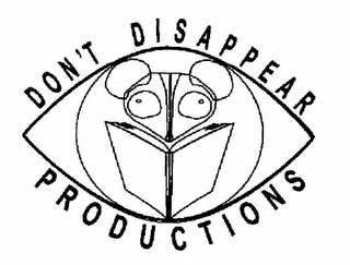 DON'T DISAPPEAR PRODUCTIONS logo