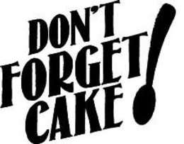 DON'T FORGET CAKE! logo