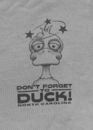DON'T FORGET DUCK! NORTH CAROLINA TO logo