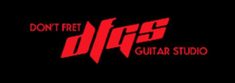 DON'T FRET DFGS GUITAR STUDIO logo