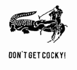 DON'T GET COCKY! logo