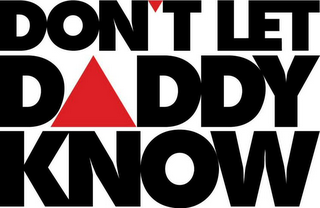 DON'T LET DADDY KNOW logo