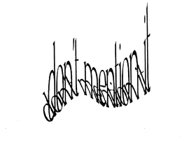 DON'T MENTION IT logo