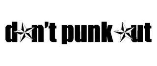 DON'T PUNK OUT logo