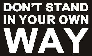 DON'T STAND IN YOUR OWN WAY logo