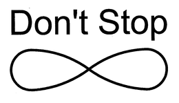 DON'T STOP logo