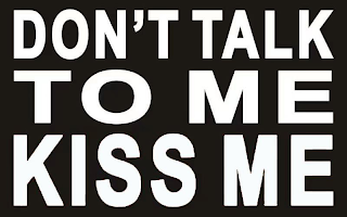 DON'T TALK TO ME KISS ME logo
