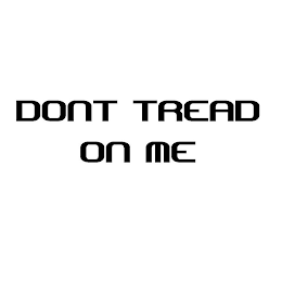 DONT TREAD ON ME logo