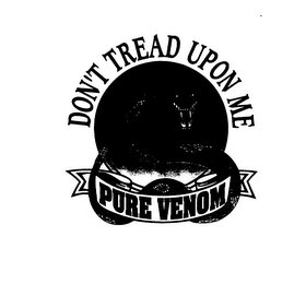 DON'T TREAD UPON ME PURE VENOM logo
