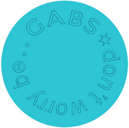 DON'T WORRY BE.. GABS logo
