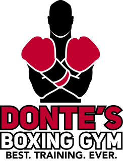 DONTE'S BOXING GYM BEST. TRAINING. EVER. logo