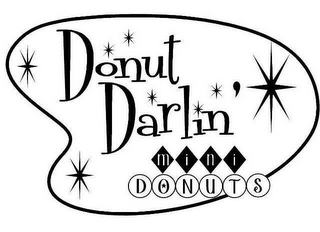 DONUT DARLIN' MINI DONUTS logo