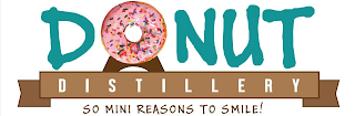 DONUT DISTILLERY SO MINI REASONS TO SMILE! logo