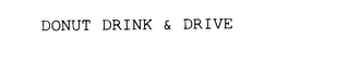 DONUT DRINK & DRIVE logo