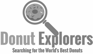 DONUT EXPLORERS SEARCHING FOR THE WORLD'S BEST DONUTS logo