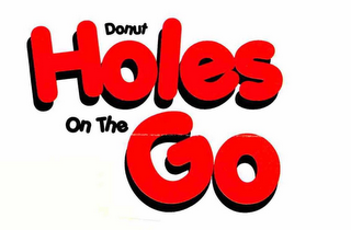 DONUT HOLES ON THE GO logo