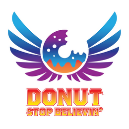 DONUT STOP BELIVEN' logo